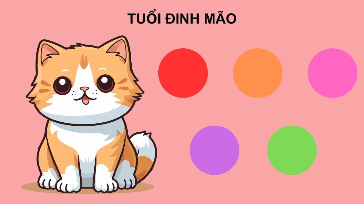 Bảng màu sắc phong thủy tương sinh, tương khắc cho người sinh năm 1987 mệnh Hỏa Lư Trung Hỏa