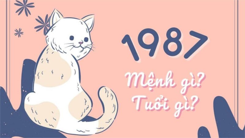 Bảng ngũ hành tương ứng với năm sinh để xác định 1987 tuổi gì mệnh gì
