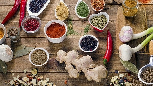 Bảng tổng hợp các loại gia vị thực vật tươi và khô