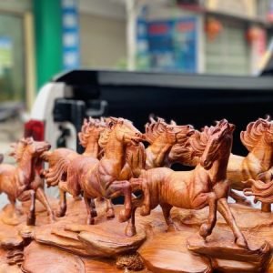 Bát Mã Truy Phong Gỗ Sụn Cẩm Việt Ngang 1m07 -10