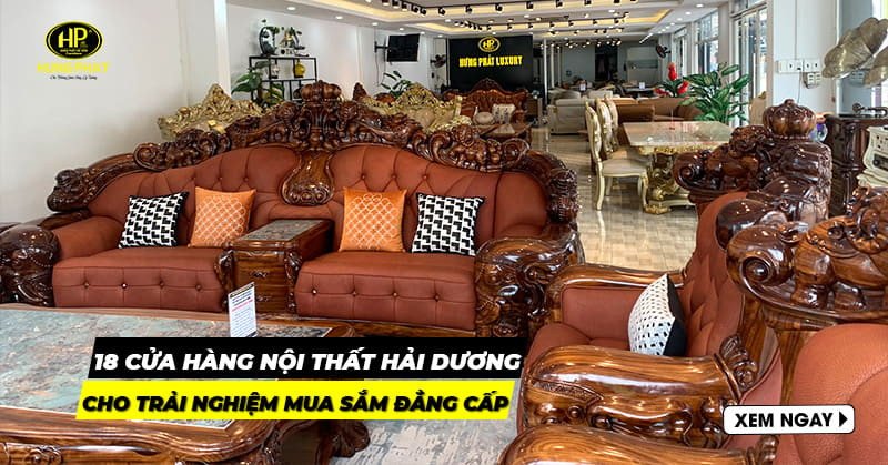Bên trong một showroom nội thất hiện đại tại Hải Dương