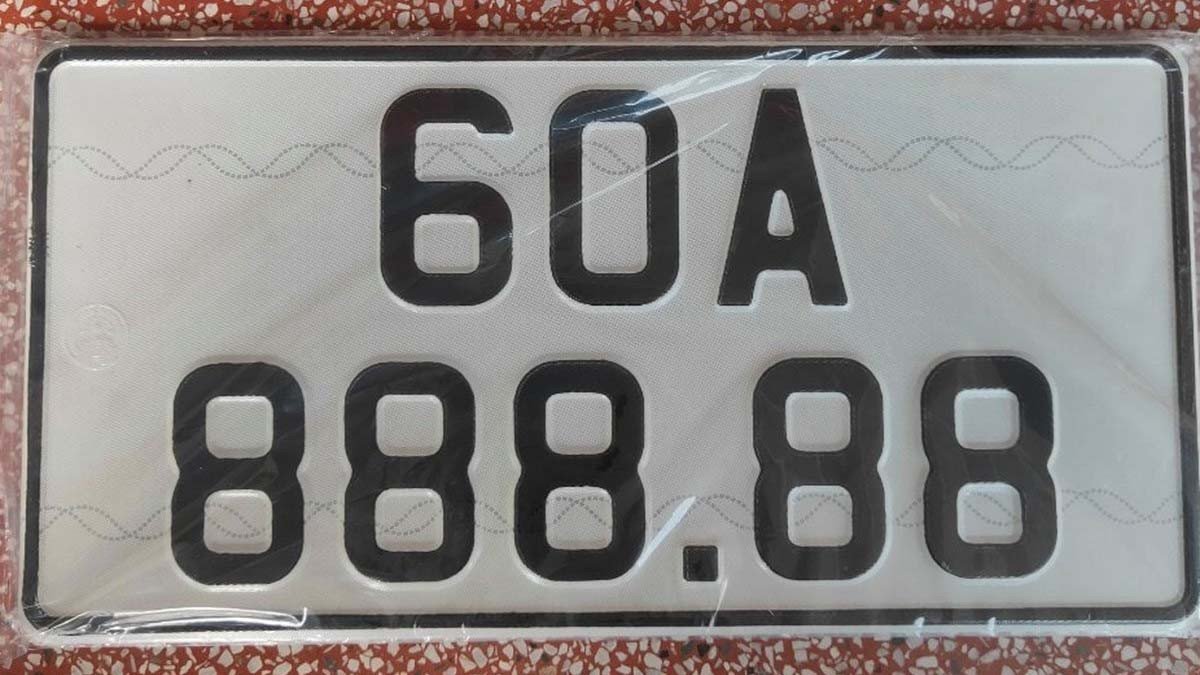Biển số xe có số 88 mang lại may mắn và an toàn, thúc đẩy tài lộc
