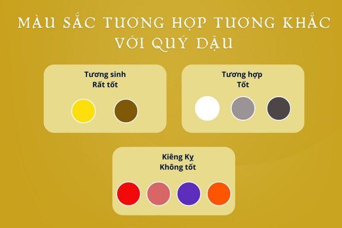 Biết được màu hợp và kỵ sẽ giúp công việc và đời sống của Quý Dậu 1993 được hanh thông hơn.