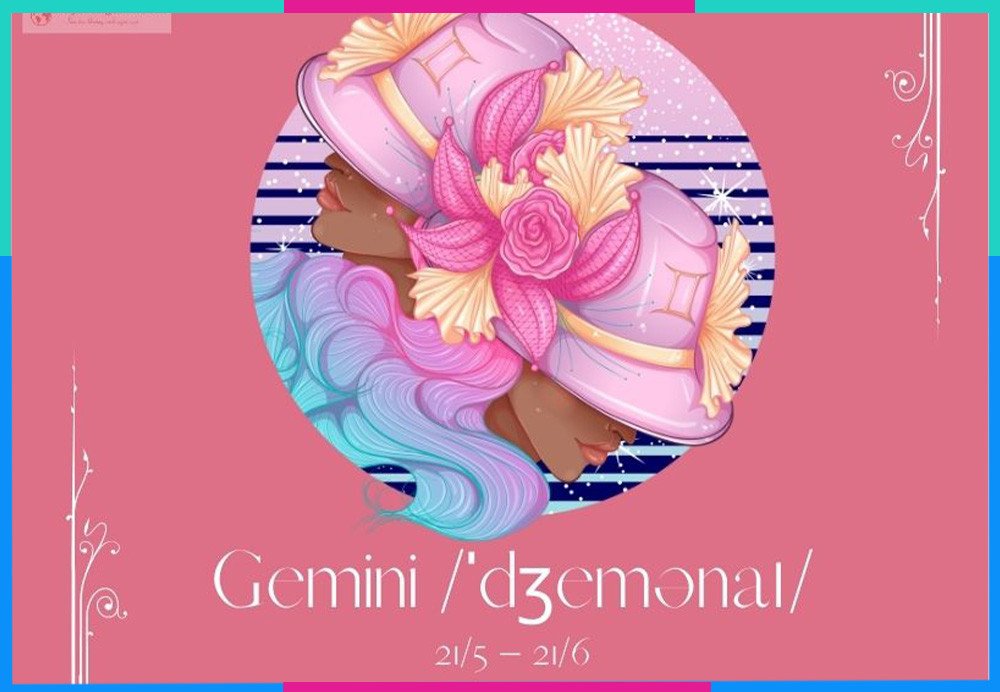 Biểu tượng cặp song sinh của cung Song Tử (Gemini) thể hiện tính cách linh hoạt và đa chiều