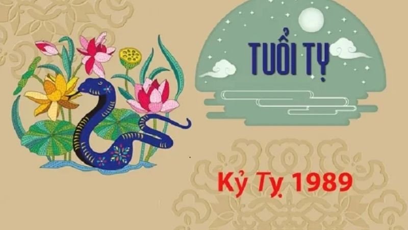 Biểu tượng con rắn (Tỵ) đại diện cho tuổi Kỷ Tỵ sinh năm 1989