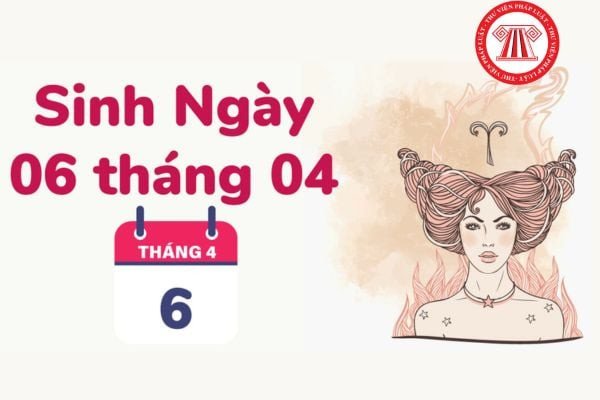 Biểu tượng cung Bạch Dương và hình ảnh minh họa cho ngày 6/4, bao gồm các hoạt động thể thao và ý nghĩa văn hóa.