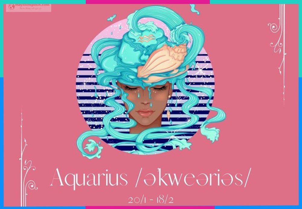 Biểu tượng cung Bảo Bình (Aquarius) là người mang bình nước, thể hiện sự đổi mới