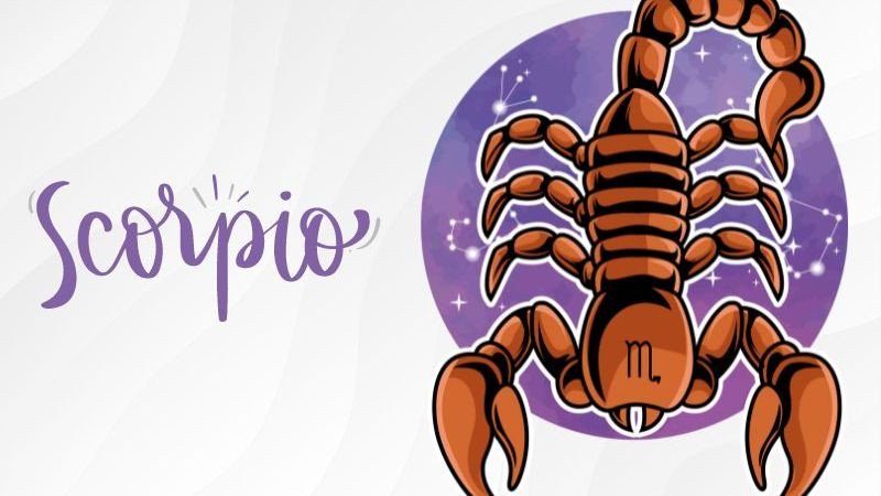 Biểu tượng cung Bọ Cạp với chiếc đuôi cong nhọn, thể hiện ý chí mạnh mẽ của 24/10 cung hoàng đạo gì