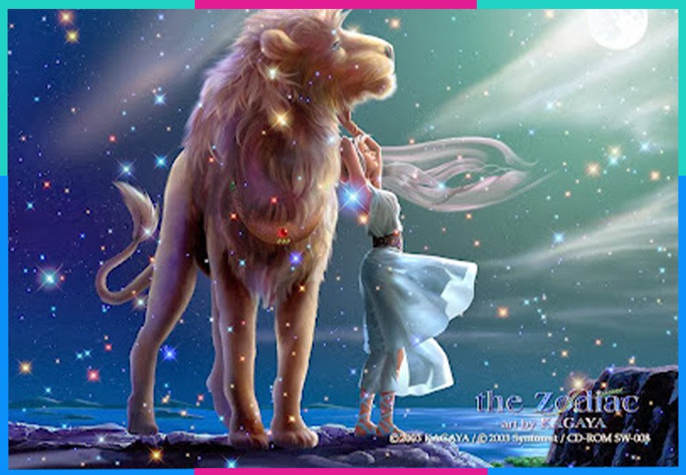 Biểu tượng cung Sư Tử, đại diện cho lòng kiêu hãnh và sự bùng nổ khi tự ái bị chạm đến.