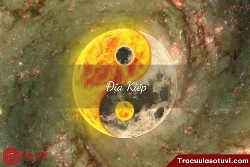 Biểu tượng Địa Kiếp, sao sát tinh chủ về mất mát và biến động trong tử vi