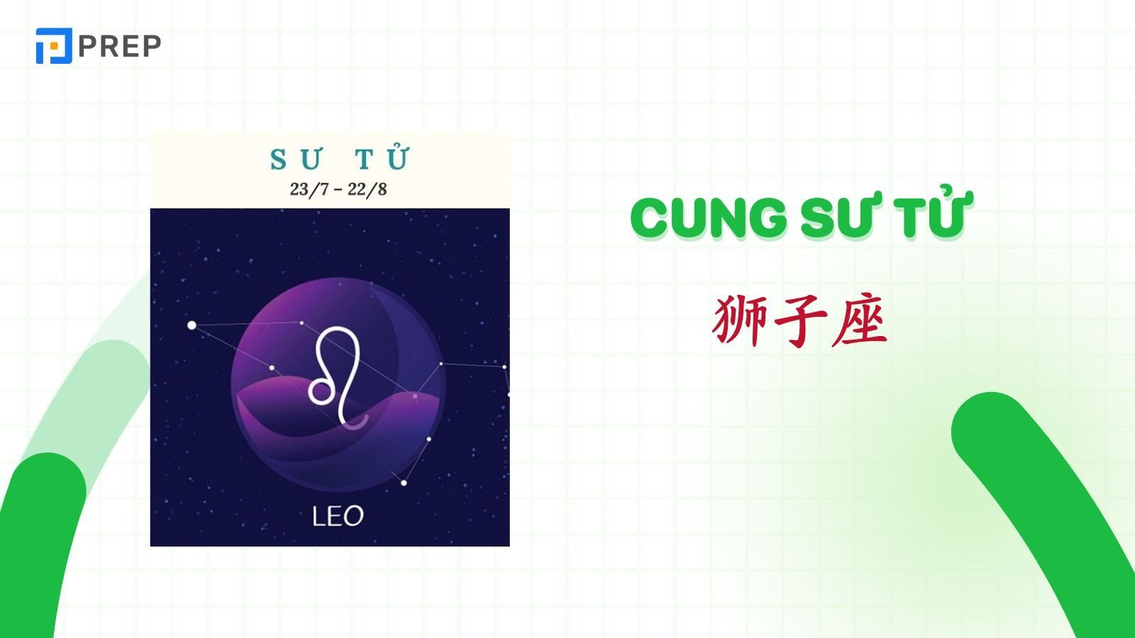 Biểu tượng Sư Tử mạnh mẽ và những nét tính cách đặc trưng của cung hoàng đạo.