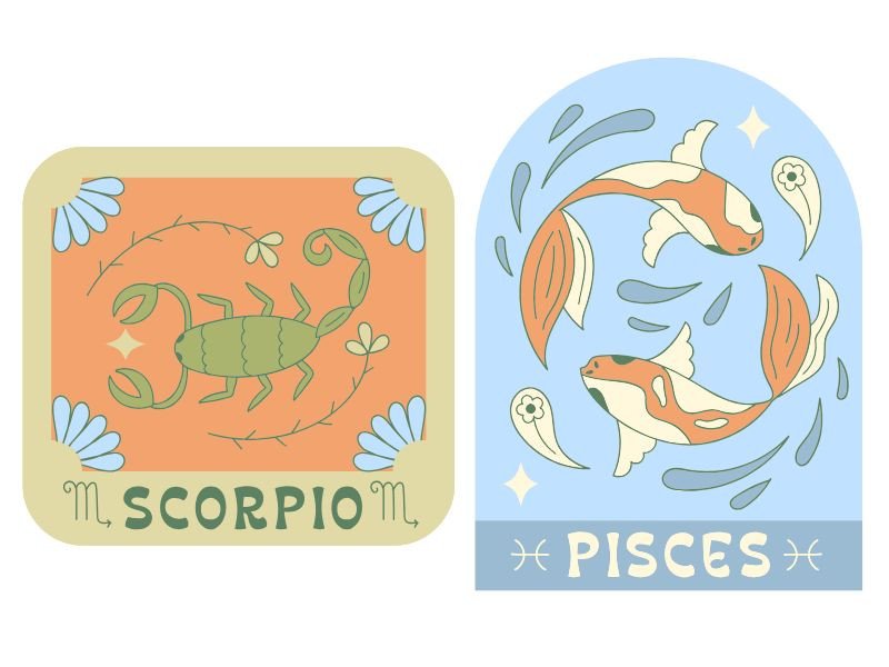 Bọ Cạp Song Ngư đồng hành