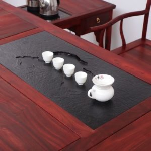 Bộ Bàn Trà Kiểu Trung Gỗ Tử Đàn Ngang 158cm - Hình ảnh 5