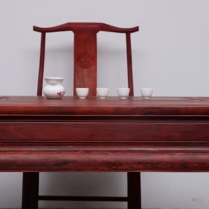 Bộ Bàn Trà Kiểu Trung Gỗ Tử Đàn Ngang 158cm - Hình ảnh 7