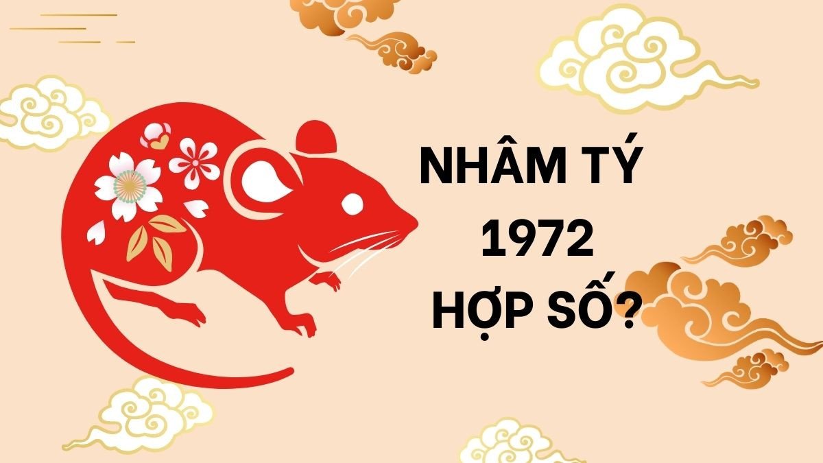 Các con số may mắn hợp với tuổi 1972