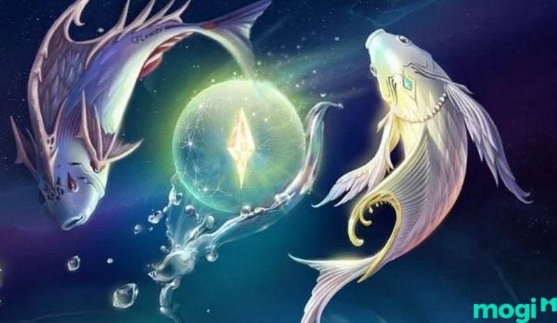 Các cung hoàng đạo học giỏi nhất môn gì – Minh họa nhóm Nước (Song Ngư, Cự Giải, Bọ Cạp) với biểu tượng nước