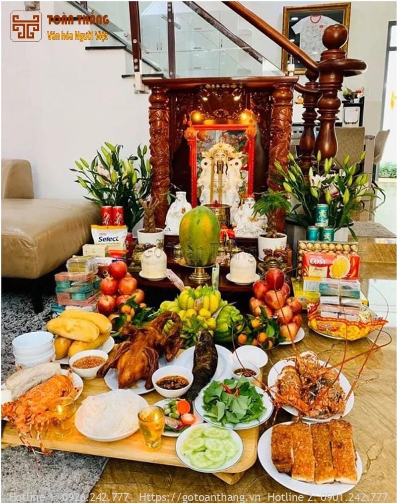 Các lễ vật cần chuẩn bị cho bài cúng Ông Công Thổ Địa tại gia