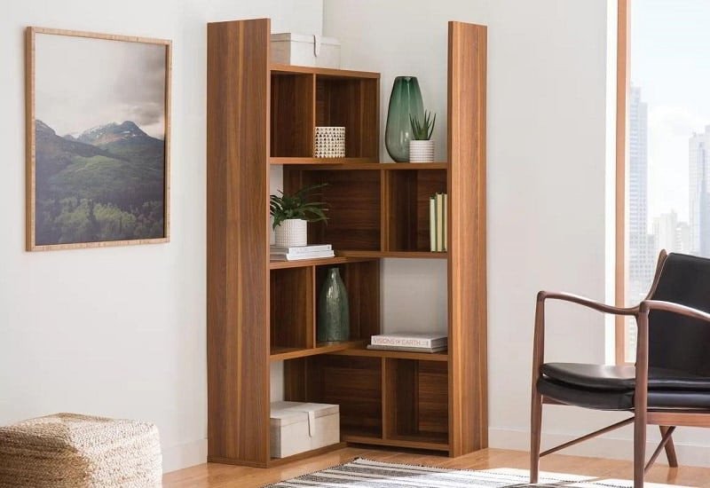 Các mẫu tủ phòng khách đa dạng về kiểu dáng và màu sắc