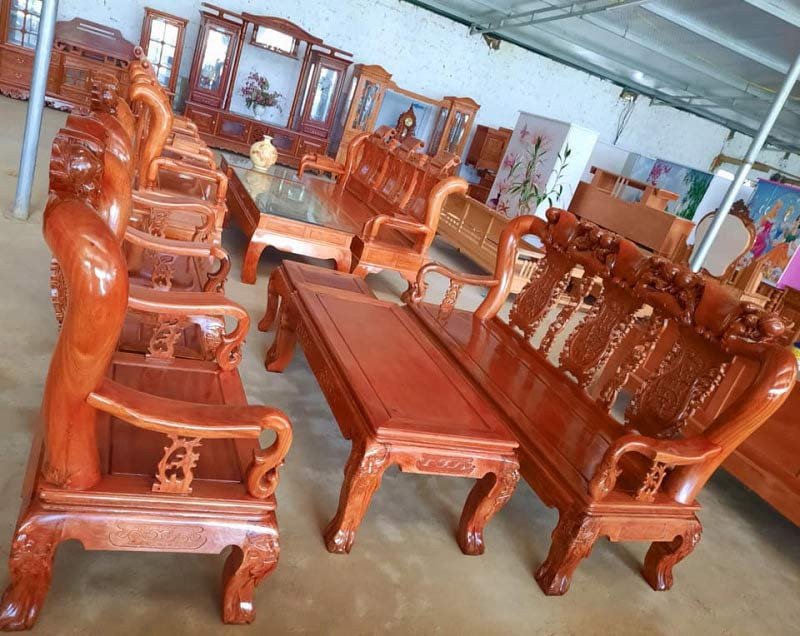 Các sản phẩm đồ gỗ mỹ nghệ tại Cửa hàng Trường Thịnh