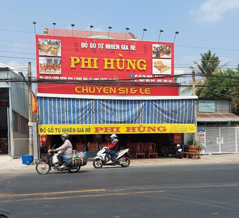 Các sản phẩm đồ gỗ nội thất tại Phi Hùng An Giang