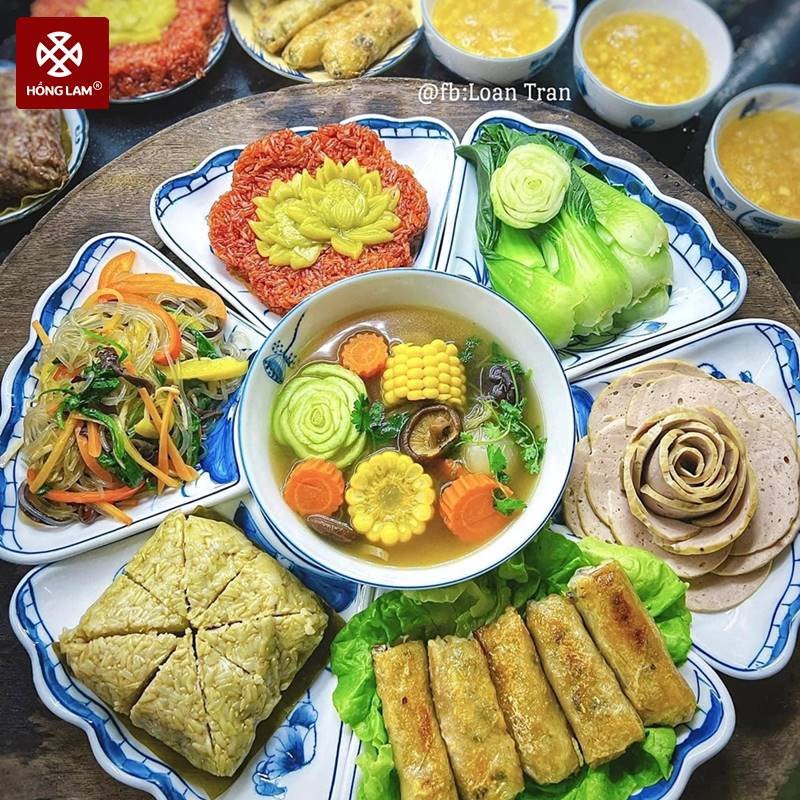 cách bày mâm cúng rằm tháng giêng