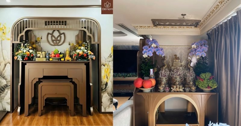 Bố trí bàn thờ gia tiên