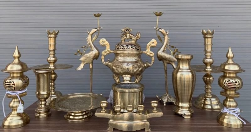 Cách đặt bộ đỉnh đồng