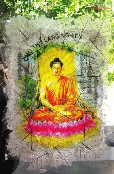 Hình ảnh cây bồ đề cổ thụ với tán lá hình trái tim đặc trưng, biểu tượng của sự giác ngộ và bình an trong văn hóa phương Đông