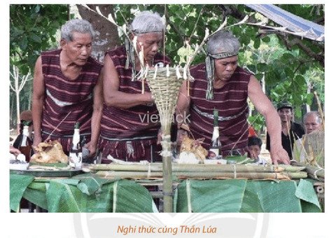 Cây nêu thiêng liêng, biểu tượng chính trong soạn bài lễ cúng thần lúa của người Chơ Ro