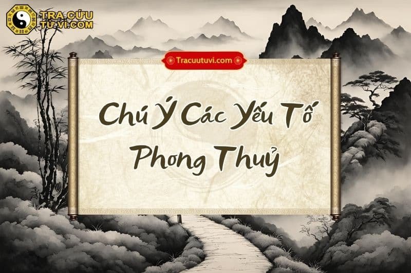 Chú ý các yếu tố phong thuỷ trong nhà để giảm sự xung khắc