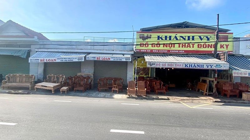 Cửa hàng đồ gỗ nội thất Khánh Vy