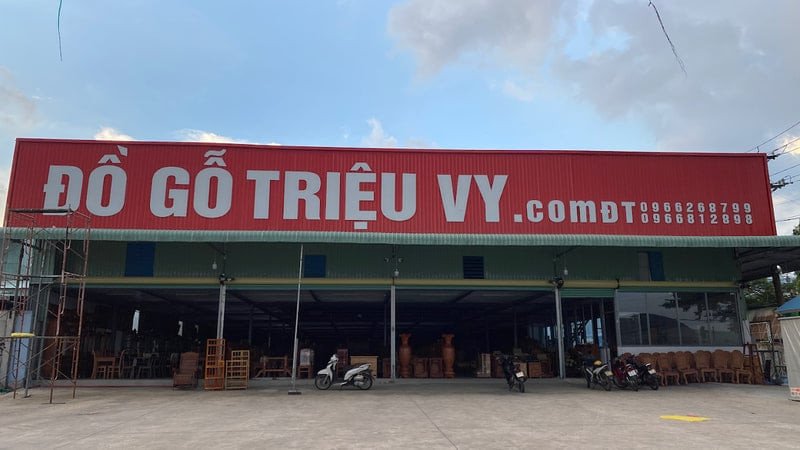Cửa hàng Đồ gỗ Triệu Vy với các sản phẩm sofa gỗ