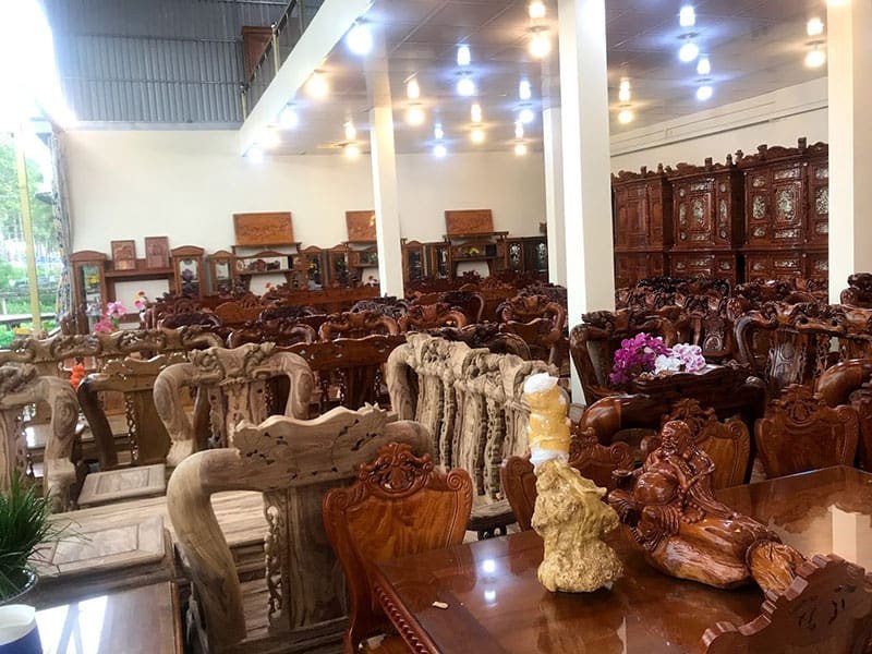 Cửa hàng nội thất đồ gỗ Thanh Phương tại TP. Cao Lãnh