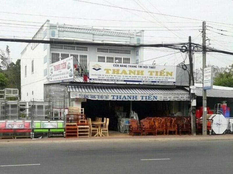 Cửa hàng nội thất giá rẻ Thanh Tiến tại TP. Sa Đéc