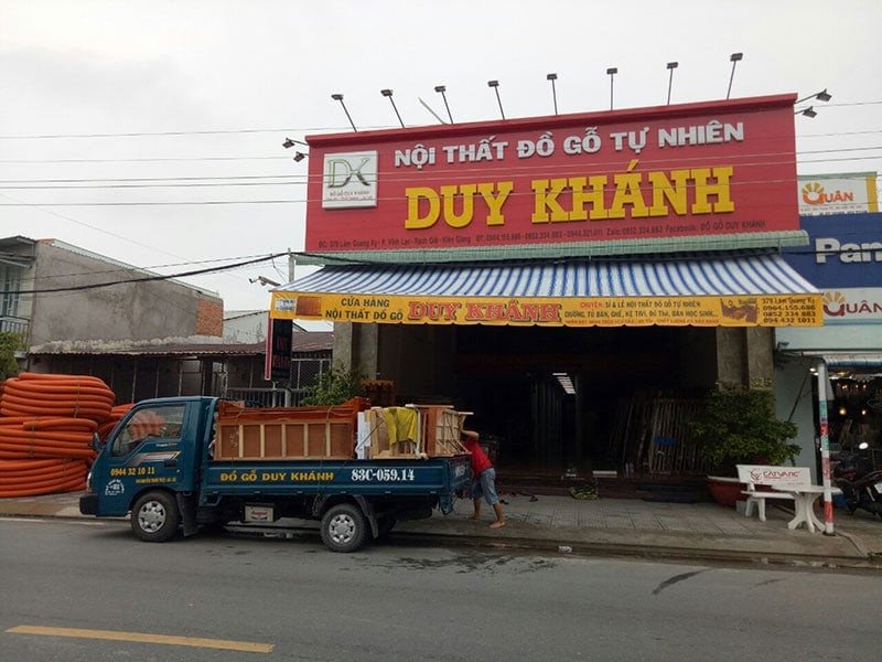 cửa hàng nội thất gỗ Duy Khánh