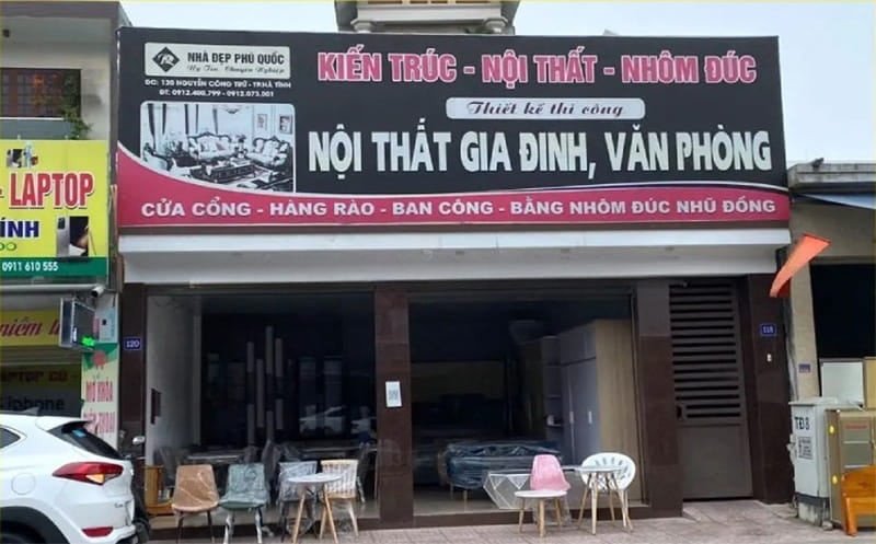 Cửa hàng nội thất Nhà Đẹp Phú Quốc TP Hà Tĩnh