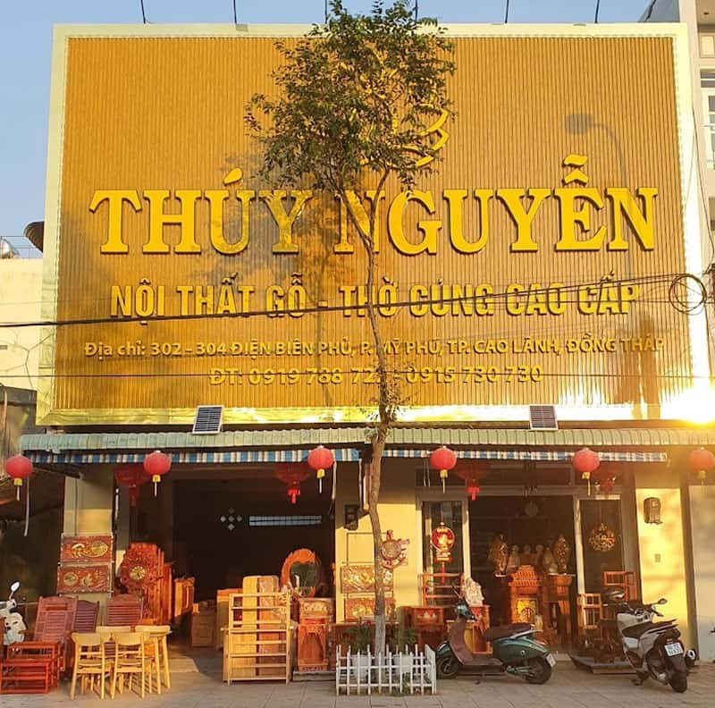 Cửa hàng nội thất phong thủy Thúy Nguyễn tại TP. Cao Lãnh