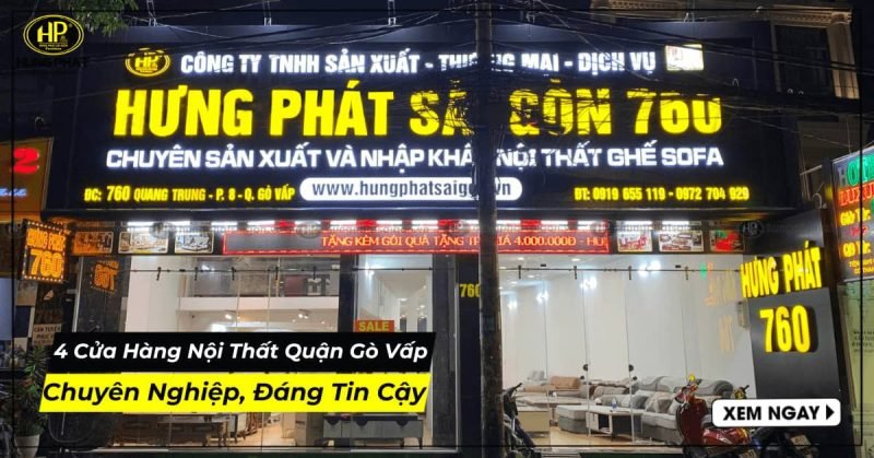 cửa hàng nội thất quận Gò Vấp