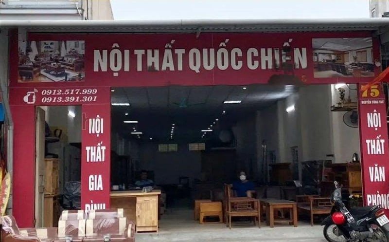 Cửa hàng nội thất Quốc Chiến Hà Tĩnh