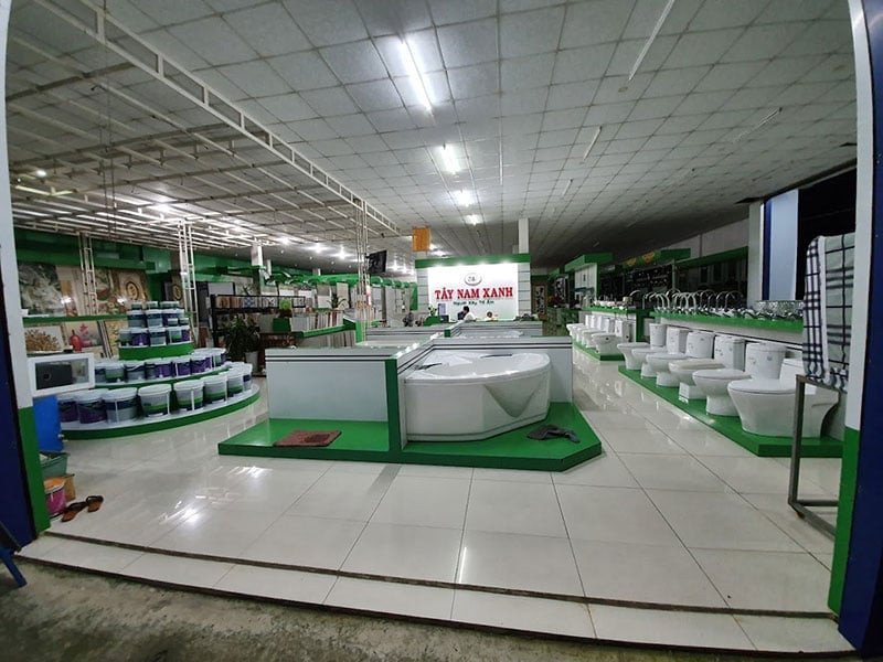 cửa hàng nội thất Tây Nam Xanh