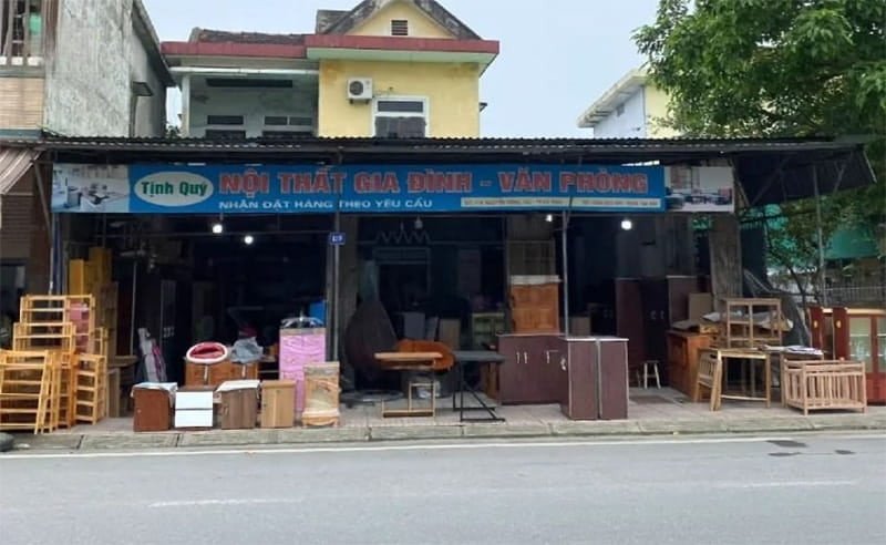 Cửa hàng nội thất Tịnh Quý Hà Tĩnh