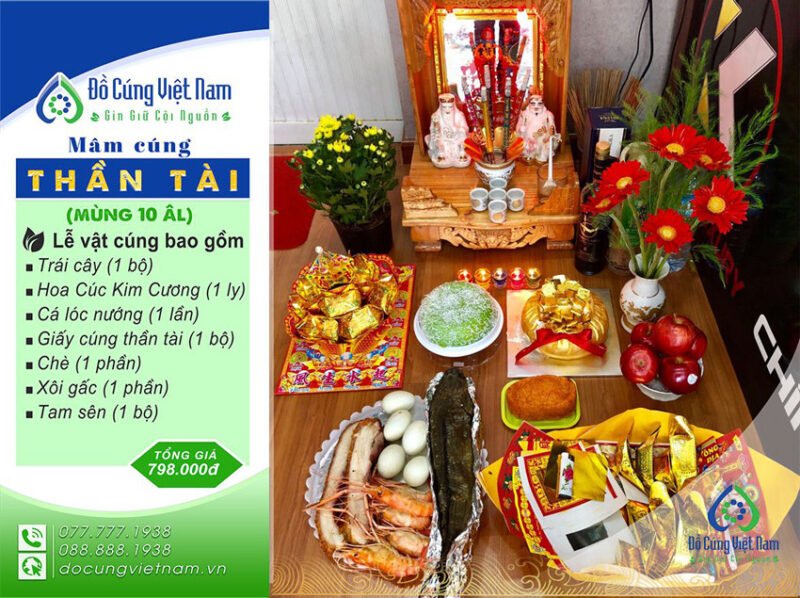 Cúng Ông Địa nên cúng gì