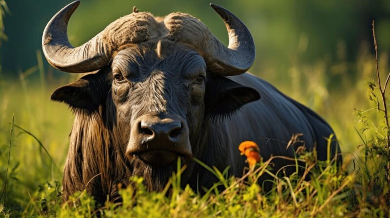 Đá phong thủy hình con trâu tượng trưng cho tuổi Tân Sửu và thông tin về năm 1961 mệnh gì