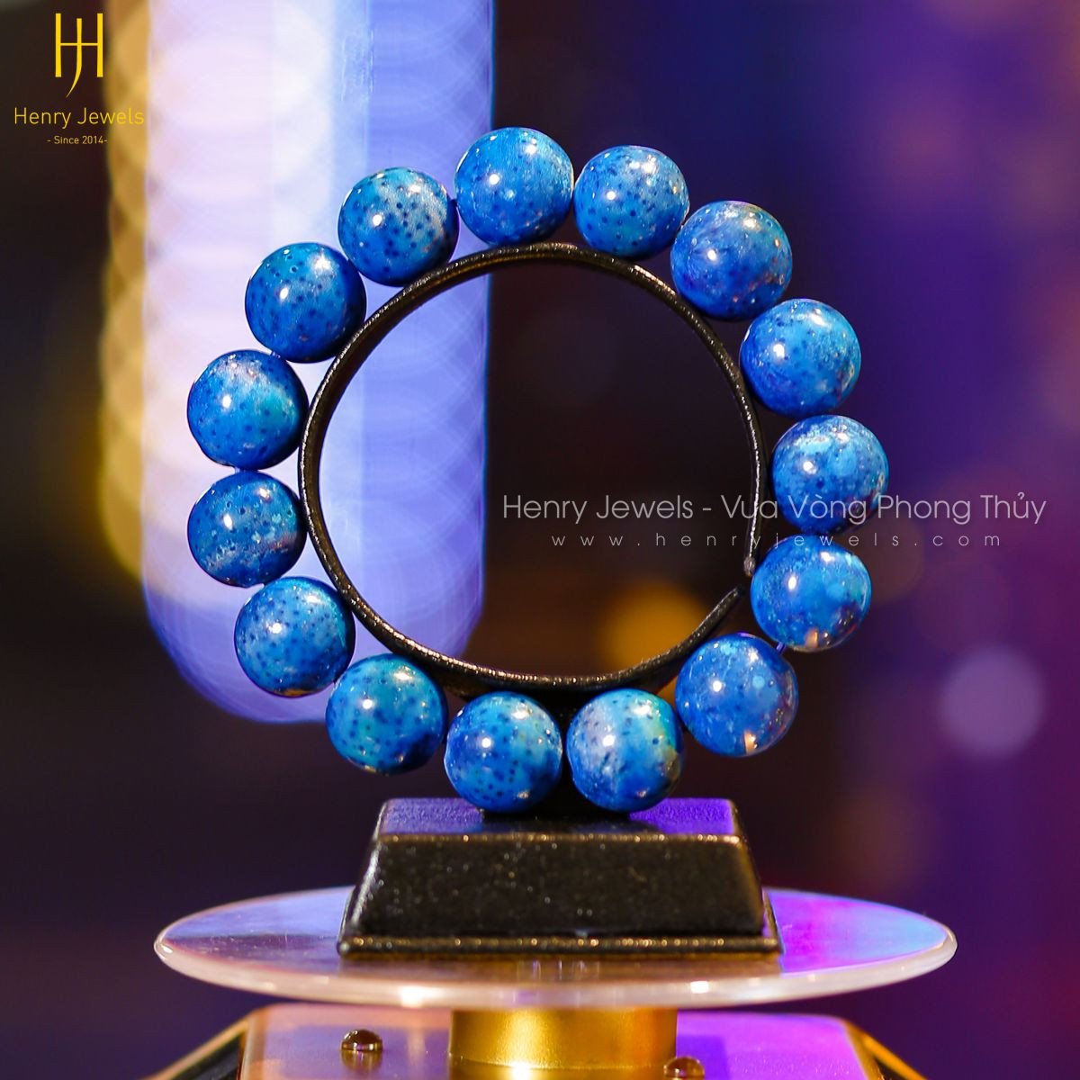 Đá san hô xanh dương mang lại tinh thần minh mẫn cho người mệnh Thủy