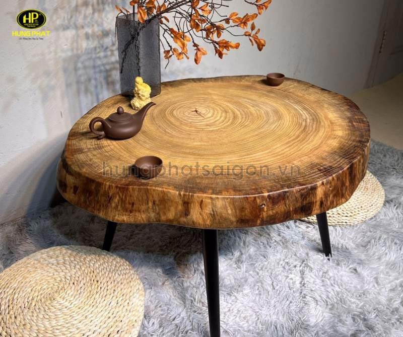 Đặc điểm bàn trà gỗ xá xị