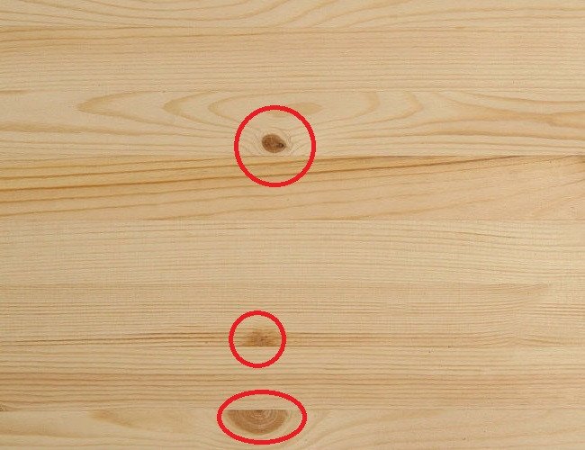 Đặc điểm nhận dạng mắt gỗ thông tự nhiên