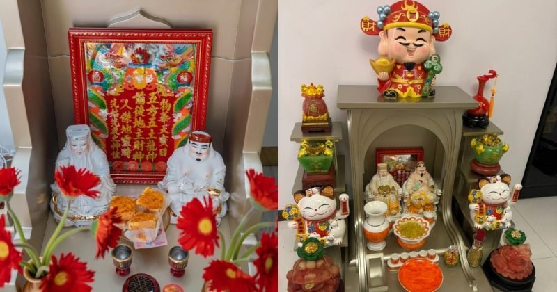 Bàn thờ Ông Thần Tài bố trí chuẩn phong thủy