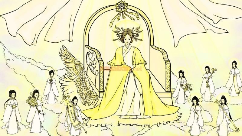 Diêu Trì Thánh Mẫu tượng trưng cho sự hòa hợp trời đất