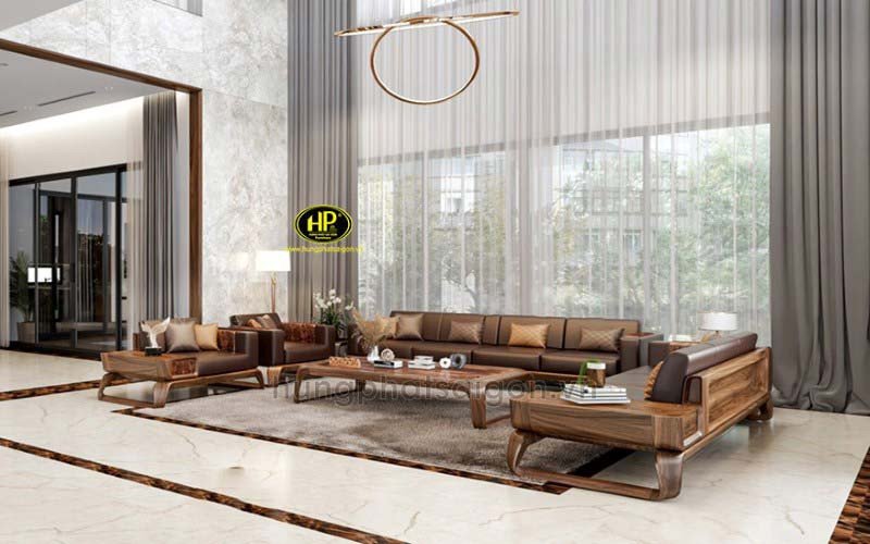Định nghĩa và hình ảnh minh họa sofa văng gỗ