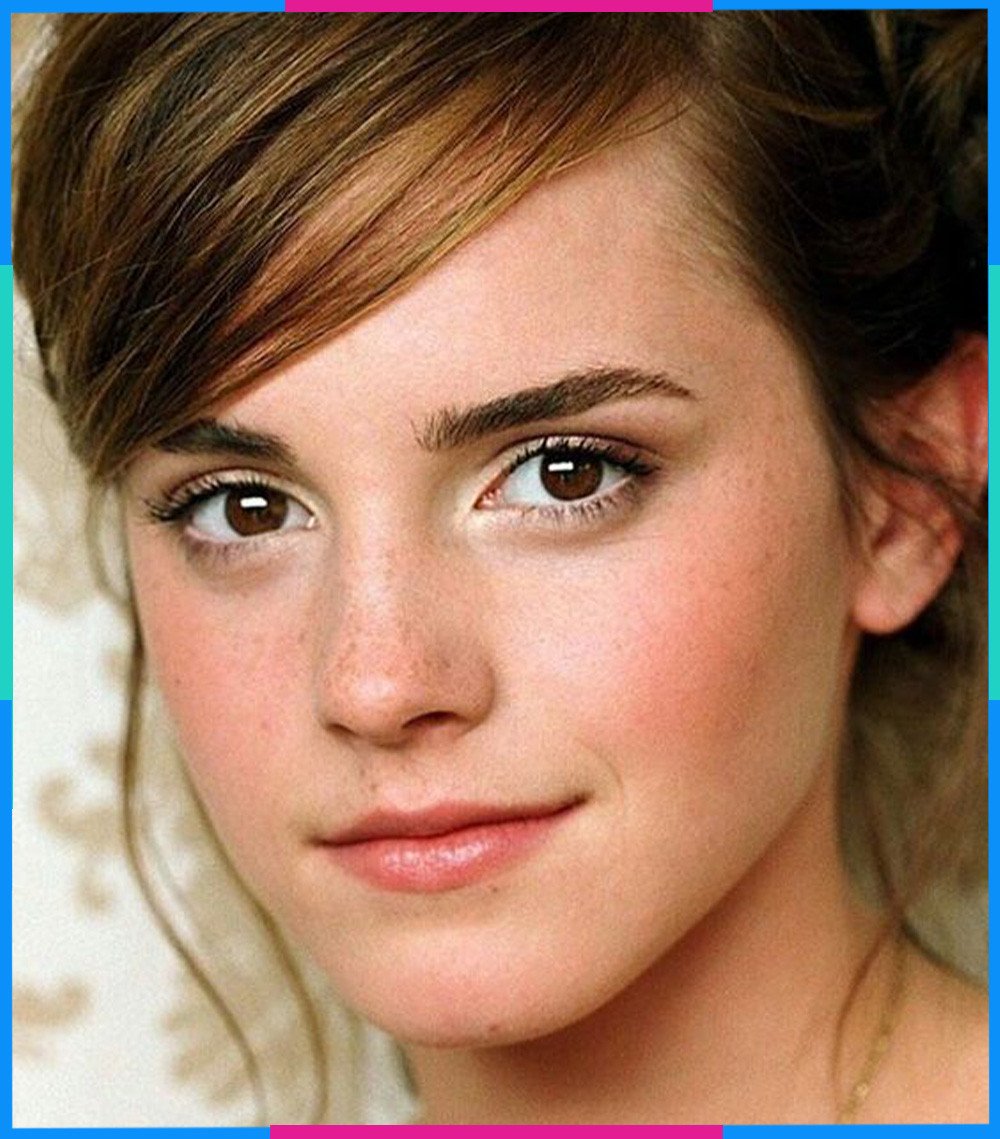 Đôi mắt nâu trong trẻo và rực rỡ của nữ diễn viên Emma Watson, thuộc cung Thiên Bình.
